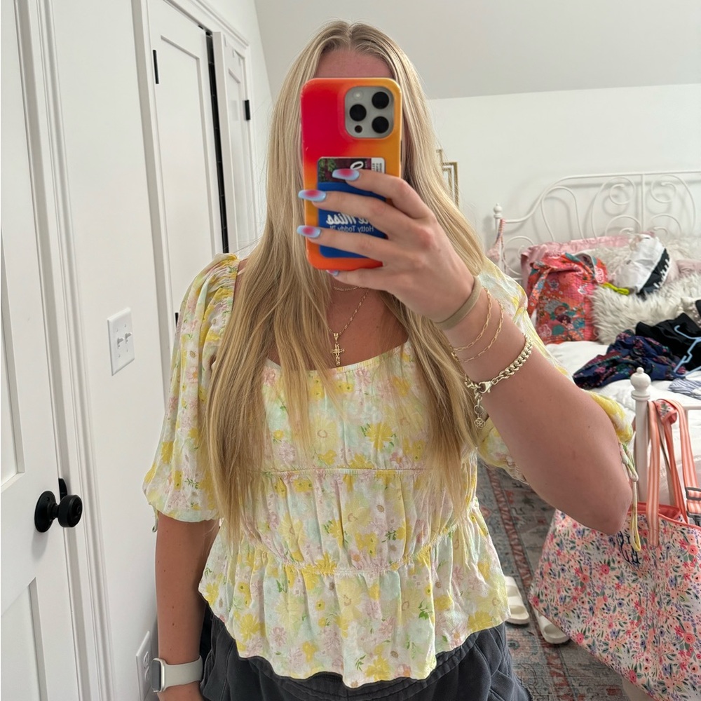 floral top